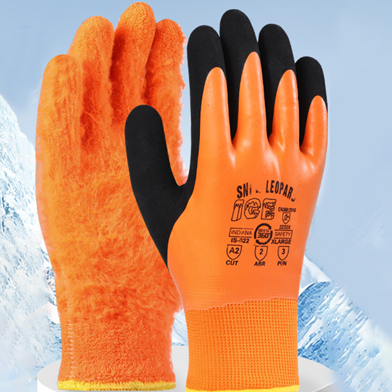 Winter-Arbeitshandschuhe mit Logo bedrucken lassen