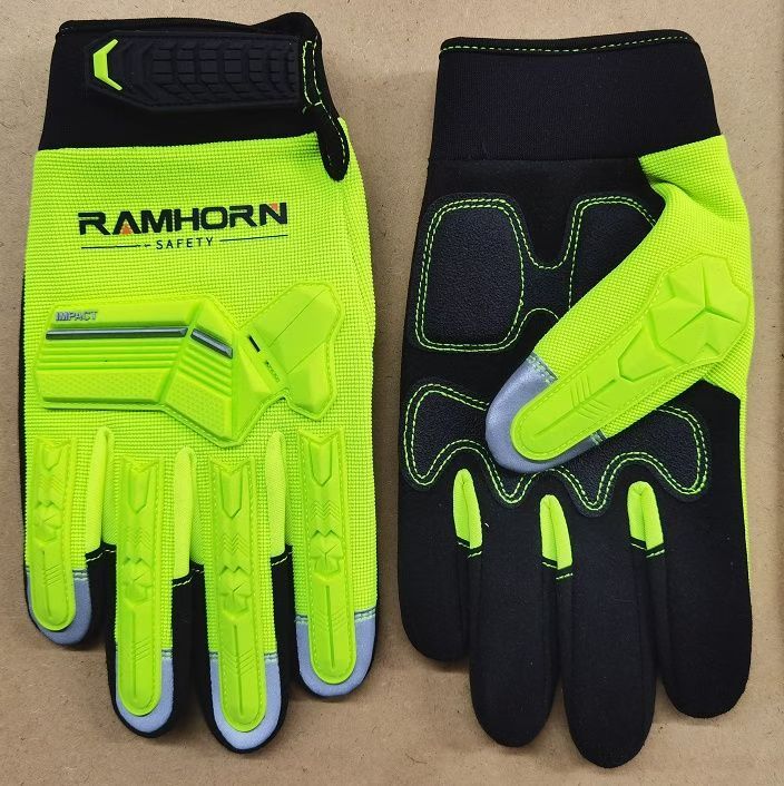 Stoßschutz-Arbeitshandschuhe mit Logo