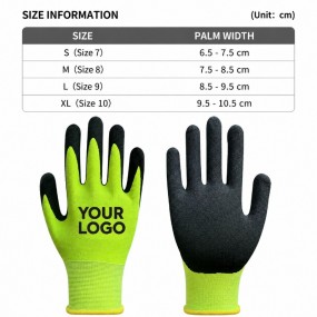 Arbeitshandschuhe Schutzhandschuhe individuell bedrucke...